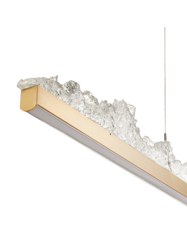 Step Into Design Lampa wisząca MONTANA LONG LED złota 125 cm ST-6490P/L