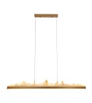 Lampy wiszące nad wyspę - Step Into Design Lampa wisząca MONTANA LONG LED złota 125 cm ST-6490P/L - product 9