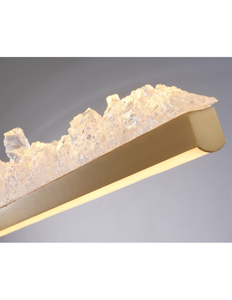 Step Into Design Lampa wisząca MONTANA LONG LED złota 125 cm ST-6490P/L