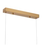Lampy wiszące nad wyspę - Step Into Design Lampa wisząca MONTANA LONG LED złota 125 cm ST-6490P/L - product 13