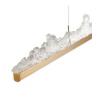 Lampy wiszące nad wyspę - Step Into Design Lampa wisząca MONTANA LONG LED złota 125 cm ST-6490P/L - product 14