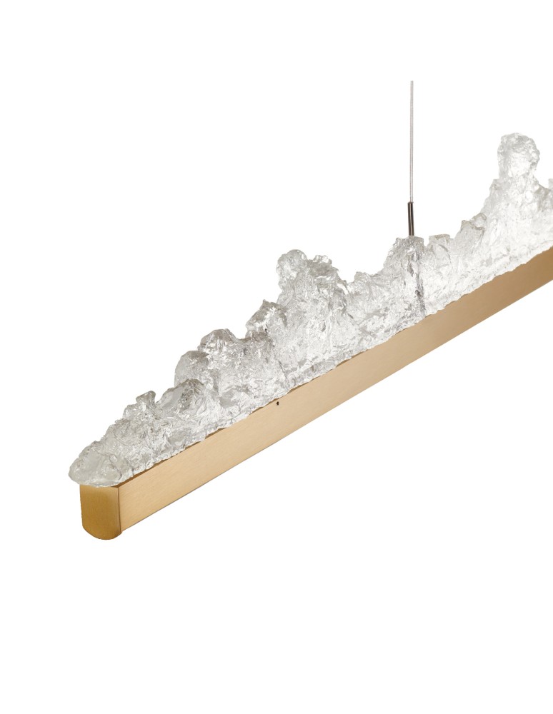 Step Into Design Lampa wisząca MONTANA LONG LED złota 125 cm ST-6490P/L
