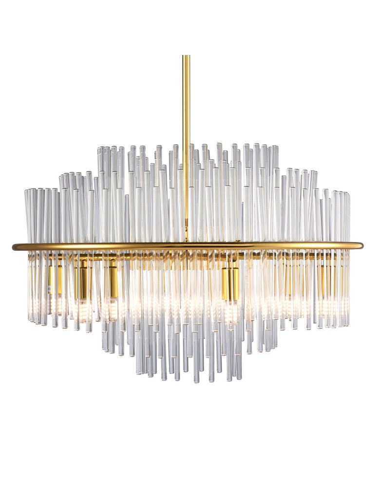 Step Into Design Lampa wisząca LUXORIA złota 50*35 cm ST-8530 gold Step Into Design Lampa wisząca LUXORIA złota 50*35 cm ST-8530 gold