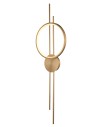 Step Into Design Lampa ścienna ECLIPTICA LED złota 100 cm ST-DL8532