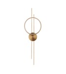 Step Into Design Lampa ścienna ECLIPTICA LED złota 100 cm ST-DL8532 Step Into Design Lampa ścienna ECLIPTICA LED złota 100 cm ST-DL8532