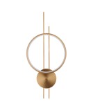 Step Into Design Lampa ścienna ECLIPTICA LED złota 100 cm ST-DL8532 Step Into Design Lampa ścienna ECLIPTICA LED złota 100 cm ST-DL8532