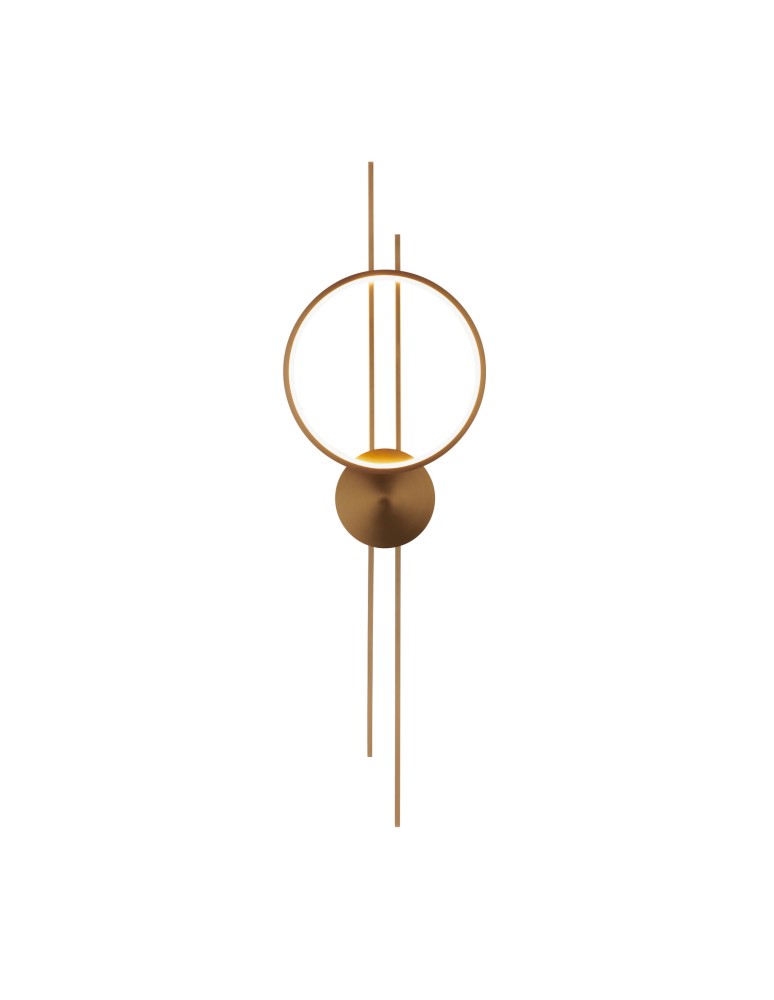 Step Into Design Lampa ścienna ECLIPTICA LED złota 100 cm ST-DL8532 Step Into Design Lampa ścienna ECLIPTICA LED złota 100 cm ST-DL8532
