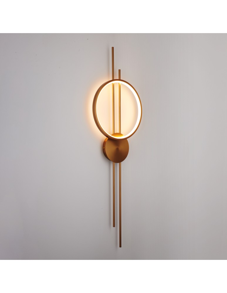 Step Into Design Lampa ścienna ECLIPTICA LED złota 100 cm ST-DL8532 Step Into Design Lampa ścienna ECLIPTICA LED złota 100 cm ST-DL8532