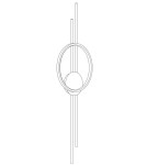 Step Into Design Lampa ścienna ECLIPTICA LED złota 100 cm ST-DL8532 Step Into Design Lampa ścienna ECLIPTICA LED złota 100 cm ST-DL8532