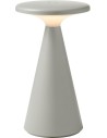 Maxlight Lampa Stołowa Funghi Szara IP44 T0064