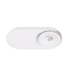 Lampy sufitowe reflektory - Maxlight Lampa Sufitowa Vector 10W Biała C0267 - product 4