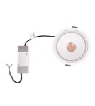 Lampy podtynkowe LED - Maxlight Lampa Wpustowa Vector 10W Biała H0139 - product 5