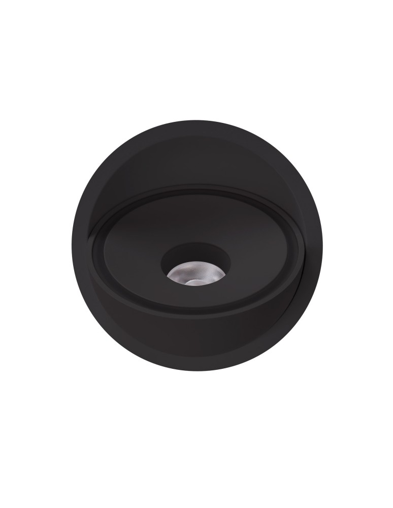 Maxlight Lampa Wpustowa Vector 10W Czarna H0140