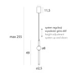Lampy wiszące designerskie - Maxlight Lampa Wisząca Verdes P0612 - product 2