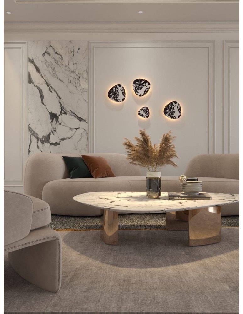 Maxlight Kinkiet Marbles 10W Czarny W0392 Maxlight Kinkiet Marbles 10W Czarny W0392