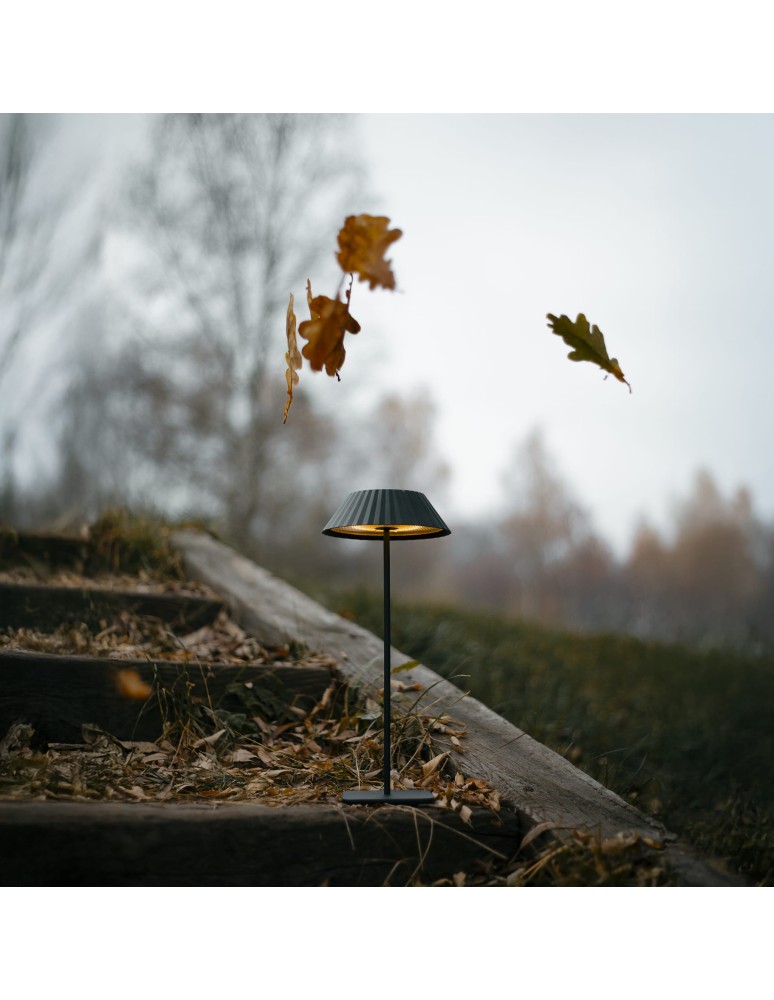 Maxlight Lampa Stołowa Muffin Czarna IP44 T0066