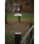 Lampy ogrodowe przenośne - Maxlight Lampa Stołowa Muffin Taupe IP44 T0065 - product 3