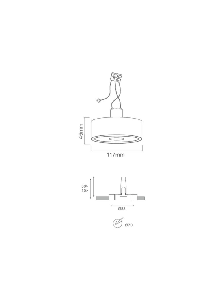 Open Design Highlights Neo Toupe Slim LED / Ufo Cromo Oprawa Nastropowa 1x10,5W LED 3000K 230V 722lm Chrom|Toupe 86461 Open Design Highlights Neo Toupe Slim LED / Ufo Cromo Oprawa Nastropowa 1x10,5W LED 3000K 230V 722lm Chrom|Toupe 86461