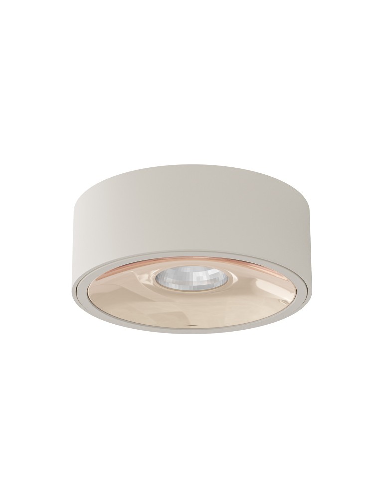 Open Design Highlights Neo Toupe Slim KG / Ufo Gold Oprawa Nastropowa 1xGU10 Max 8W LED 230V Toupe|Złoto 86492
