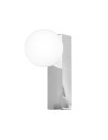 Open Design Highlights Boletta Parette Cromo IP44 Kinkiet 1xG9 Max 8W LED 230V Biały Opal|Chrom OR85525