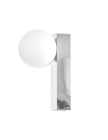 Open Design Highlights Boletta Parette Cromo IP44 Kinkiet 1xG9 Max 8W LED 230V Biały Opal|Chrom OR85525 - produkt 2