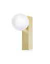 Open Design Highlights Boletta Parette Old Gold IP44 Kinkiet 1xG9 Max 8W LED 230V Biały Opal|Złoto Satynowe OR85532