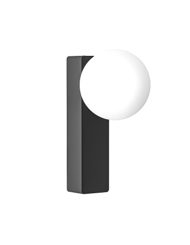 Open Design Highlights Boletta Parette Nero IP44 Wisząca 1xG9 Max 8W LED 230V Biały Opal|Czarny OR85556 - produkt 2