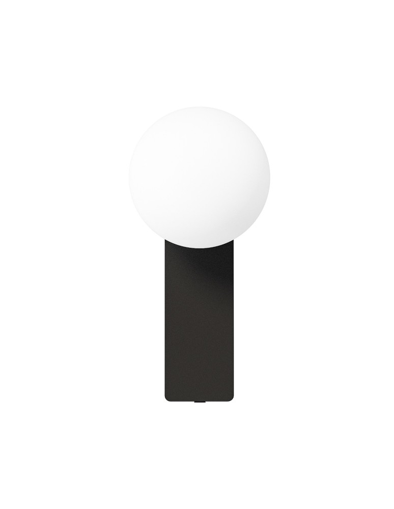Open Design Highlights Boletta Parette Nero IP44 Wisząca 1xG9 Max 8W LED 230V Biały Opal|Czarny OR85556