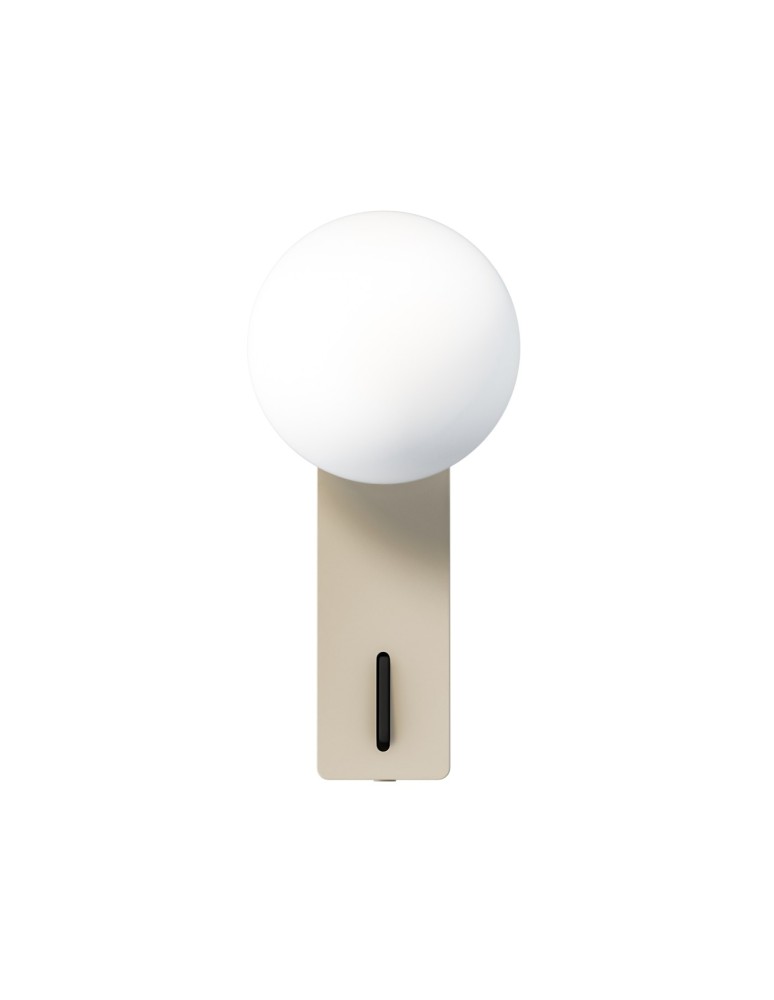 Open Design Highlights Boletta Parette Toupe Switch Kinkiet 1xG9 Max 8W LED 230V Biały Opal|Czarny|Toupe OR85587
