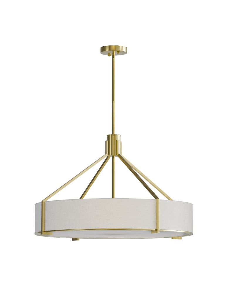Open Design Highlights Doretto Old Gold 70 Wisząca 6xE27 Max 15W LED 230V Biały Kremowy|Biały Matowy|Złoto Satynowe OR85662