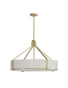 Open Design Highlights Doretto Old Gold 70 Wisząca 6xE27 Max 15W LED 230V Biały Kremowy|Biały Matowy|Złoto Satynowe OR85662