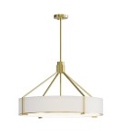 Lampy wiszące w stylu Hampton - Open Design Highlights Doretto Old Gold 70 Wisząca 6xE27 Max 15W LED 230V Biały Kremowy|Biały Matowy|Złoto Satynowe OR85662 - product 2