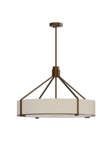 Open Design Highlights Doretto Chocco 70 Wisząca 6xE27 Max 15W LED 230V Biały Matowy|Ciemny Brąz|Naturalny Beż OR85679