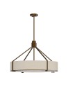 Open Design Highlights Doretto Chocco 70 Wisząca 6xE27 Max 15W LED 230V Biały Matowy|Ciemny Brąz|Naturalny Beż OR85679
