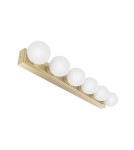 Open Design Highlights Merino Parette Old Gold 60 IP44 Kinkiet 6xG9 Max 8W LED 230V Biały Opal|Złoto Satynowe OR85686 Open Design Highlights Merino Parette Old Gold 60 IP44 Kinkiet 6xG9 Max 8W LED 230V Biały Opal|Złoto Satynowe OR85686