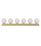 Open Design Highlights Merino Parette Old Gold 60 IP44 Kinkiet 6xG9 Max 8W LED 230V Biały Opal|Złoto Satynowe OR85686 Open Design Highlights Merino Parette Old Gold 60 IP44 Kinkiet 6xG9 Max 8W LED 230V Biały Opal|Złoto Satynowe OR85686