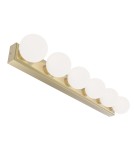 Open Design Highlights Merino Parette Old Gold 60 IP44 Kinkiet 6xG9 Max 8W LED 230V Biały Opal|Złoto Satynowe OR85686 Open Design Highlights Merino Parette Old Gold 60 IP44 Kinkiet 6xG9 Max 8W LED 230V Biały Opal|Złoto Satynowe OR85686