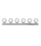 Kinkiety łazienkowe - Open Design Highlights Merino Parette Cromo 60 IP44 Kinkiet 6xG9 Max 8W LED 230V Biały Opal|Chrom OR85693 - product 3