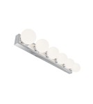 Kinkiety łazienkowe - Open Design Highlights Merino Parette Cromo 60 IP44 Kinkiet 6xG9 Max 8W LED 230V Biały Opal|Chrom OR85693 - product 4
