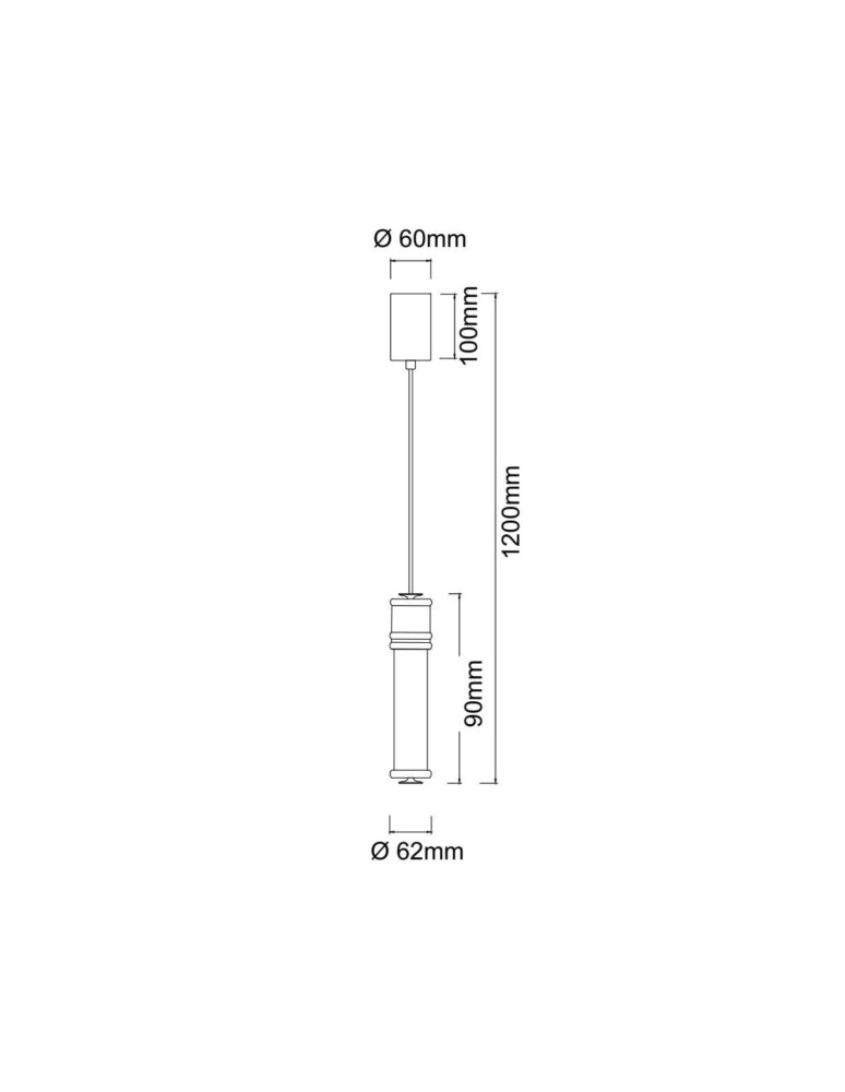 Open Design Highlights Omi I Cromo Wisząca 1x10W 230V 3000K 1265lm Biały Opal|Chrom OR85730