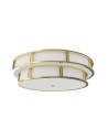 Open Design Highlights Piano PL Old Gold 80 Plafon/Lampa Sufitowa 6xE27 Max 15W LED 230V Biały Kremowy|Biały Matowy|Złoto Sat