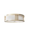 Open Design Highlights Sandro PL Old Gold 35 Plafon/Lampa Sufitowa 3xE14 Max 12W LED 230V Biały Kremowy|Biały Matowy|Złoto S Open Design Highlights Sandro PL Old Gold 35 Plafon/Lampa Sufitowa 3xE14 Max 12W LED 230V Biały Kremowy|Biały Matowy|Złoto S