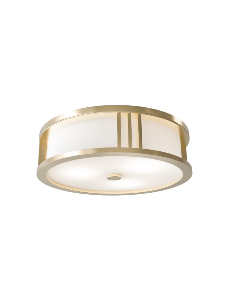 Open Design Highlights Sandro PL Old Gold 35 Plafon/Lampa Sufitowa 3xE14 Max 12W LED 230V Biały Kremowy|Biały Matowy|Złoto S Open Design Highlights Sandro PL Old Gold 35 Plafon/Lampa Sufitowa 3xE14 Max 12W LED 230V Biały Kremowy|Biały Matowy|Złoto S