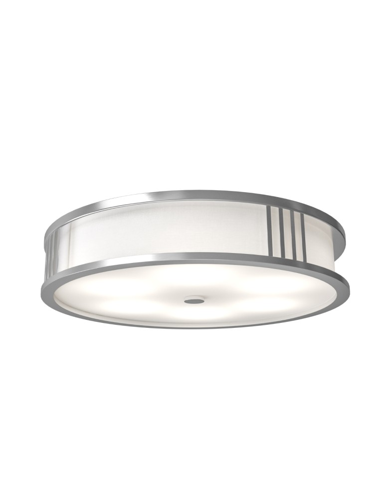 Lampy sufitowe Hampton - Open Design Highlights Sandro PL Satin Nikiel 50 Plafon/Lampa Sufitowa 4xE14 Max 12W LED 230V Biały Kremowy|Biały Matowy|Satyn - product kolory-swiatla.pl 2