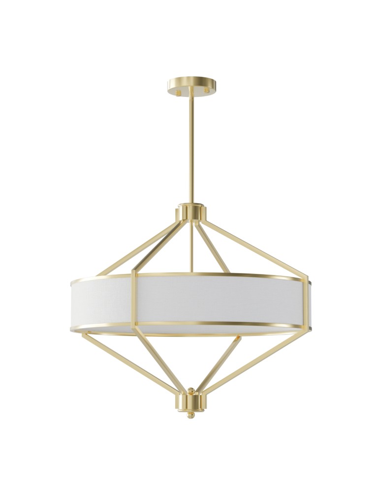 Open Design Highlights Zundo Old Gold 60 Wisząca 4xE27 Max 15W LED 230V Biały Kremowy|Biały Matowy|Złoto Satynowe OR85839