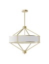 Open Design Highlights Zundo Old Gold 60 Wisząca 4xE27 Max 15W LED 230V Biały Kremowy|Biały Matowy|Złoto Satynowe OR85839