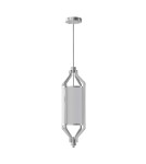 Lampy wiszące w stylu Hampton - Open Design Highlights Zundo Satin Nikiel 20 Wisząca 1xE27 Max 15W LED 230V Biały Kremowy|Biały Matowy|Satynowy Nikiel OR8585 - product 1