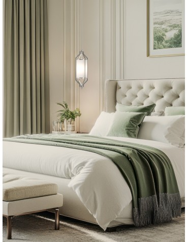 Open Design Highlights Zundo Satin Nikiel 20 Wisząca 1xE27 Max 15W LED 230V Biały Kremowy|Biały Matowy|Satynowy Nikiel OR8585 - produkt 2
