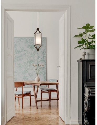 Open Design Highlights Zundo Chocco 20 Wisząca 1xE27 Max 15W LED 230V Biały Matowy|Ciemny Brąz|Naturalny Beż OR85877 - produkt 2