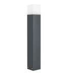 Lampy ogrodowe stojące - SU-MA CUBE MAX 70cm 1x20W E27 230V Ciemny popiel CB-MAX 700 DG Stojąca - produkt 1